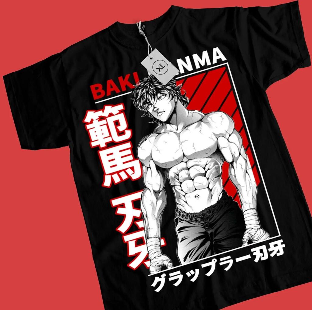 Baki the Grappler Hanma Yujiro Tshirt NewTopBest View Unisex Black Gift Shirt