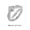 2025 New Creative Copper Twisted Open Rings for Women Personality Metal Bright Surface Plain Circle Trendy Ring Jewelry Gifts