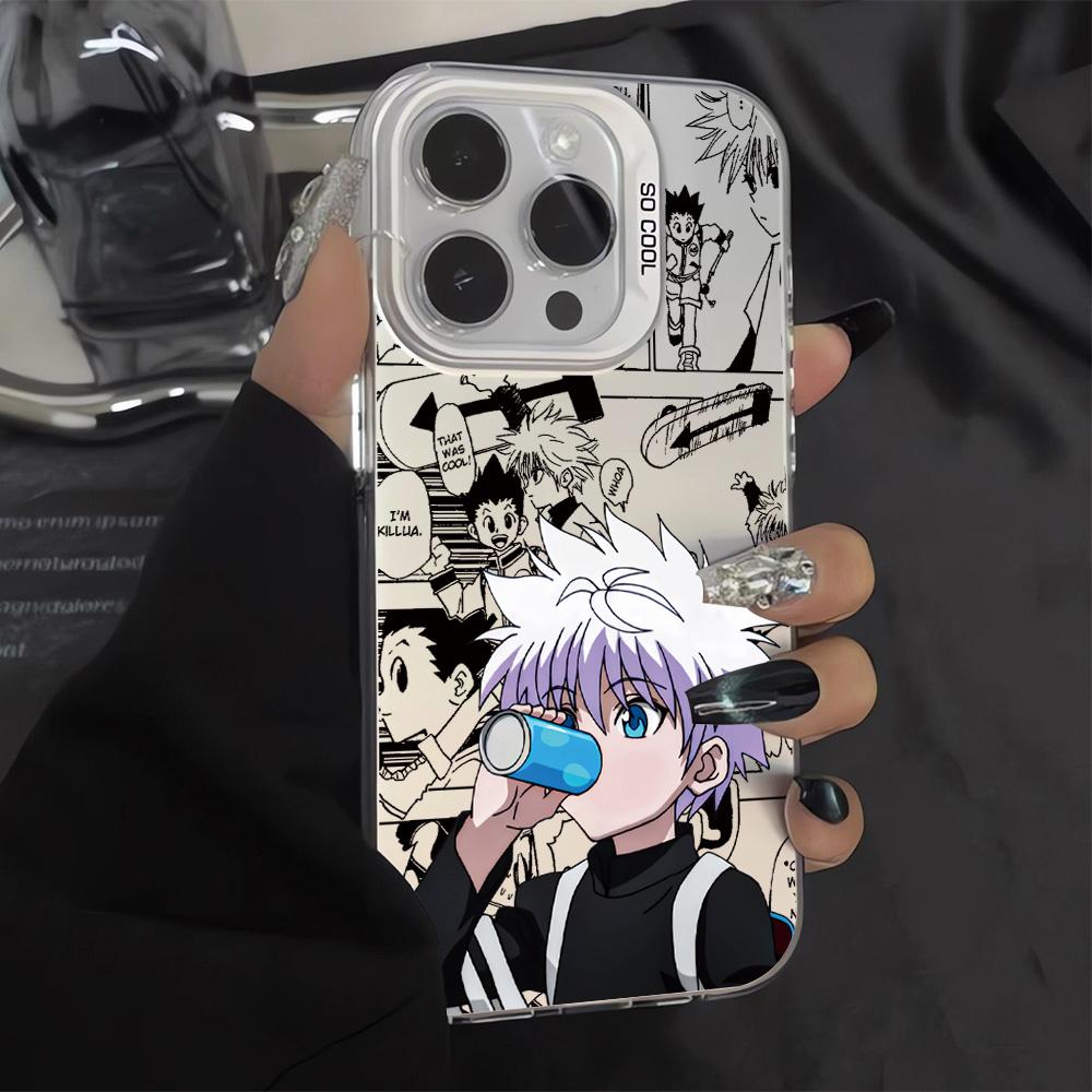Anime Killua Hunter X Hunter Phone Case For iPhone 17 Air 16 e 15 14 13 12 11 Pro Max Plus Mini SE 2020 2022 Matte Back Cover