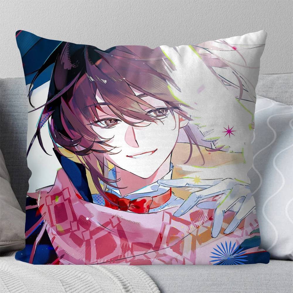 Merlin Hermes Anime Lord Of The MMysteries Pillow Case Fashion Square Pillowcase Bedroom Sofa Room Ins Decoration Leisure