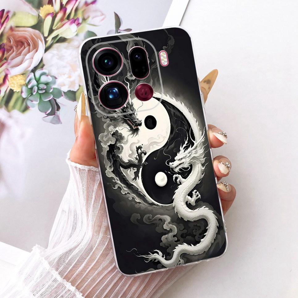 For Oppo Find X9 X9Pro Phone Case On Oppo Find X9 Pro Casing Cool Dragon Lion Tiger Cartoon Back Cover Clear Soft Silicone Coque