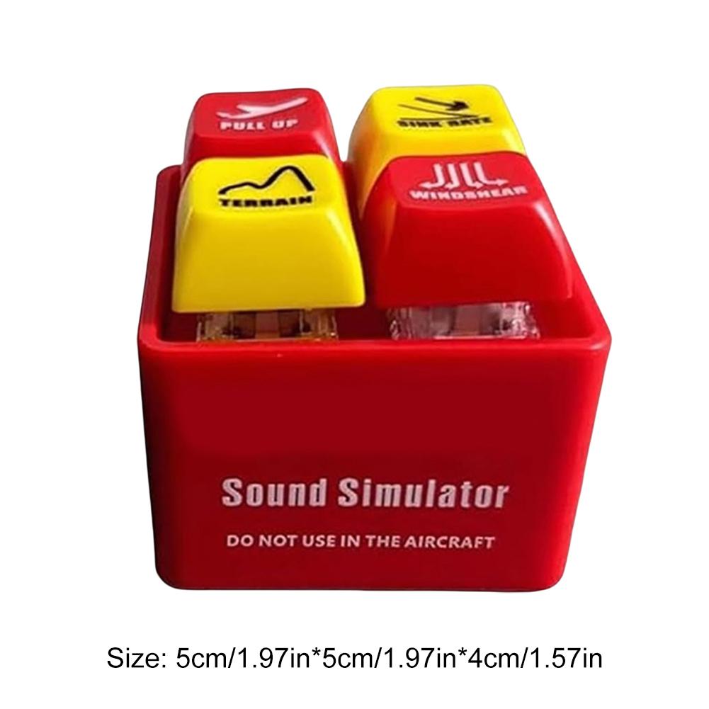 Airplane Alert Keychain with LED Light Pilot Keychain for Aviation Fans Handbag Women Men