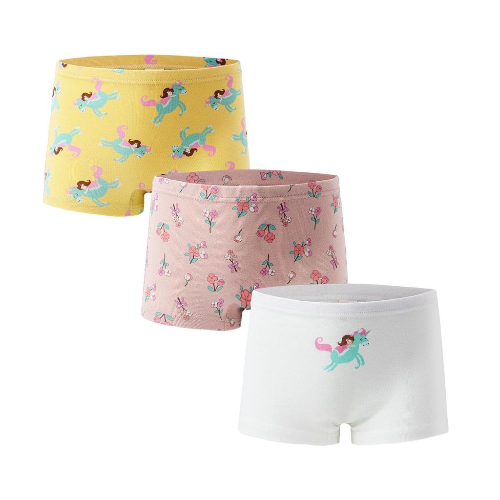 Kız Çocuk %100 Pamuk Boxer Külot - Küçük Çocuk ve Bebek İç Çamaşırı