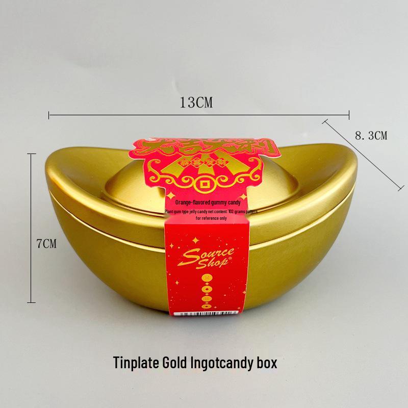 Lingots Dorés Décorations Festives - Ornements Trésors du Festival du Printemps