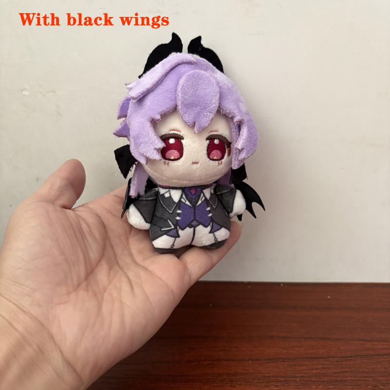 Upgrade Mit Schwarzen Oder Roten Fledermausflügeln Anime Spiel Charakter Genshin Impact Durin Plüschtiere Tasche Schlüsselanhänger Anhänger Dekoration Plüschtier Puppe About 10cm