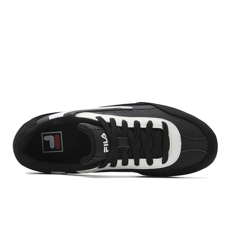 Fila Hyper Casual Lightweight Classic Retro Trendy Everyday Comfortable Low-Top Shoes Women Sneaker Black White F12W612139FBC