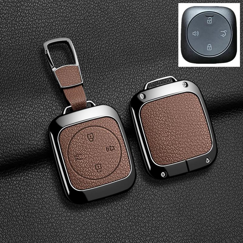 Zine Alloy Car Key Case Cover Shell Holder for Volvo VX70 2026 New Smart Remote Control Full Protection Auto Accessories