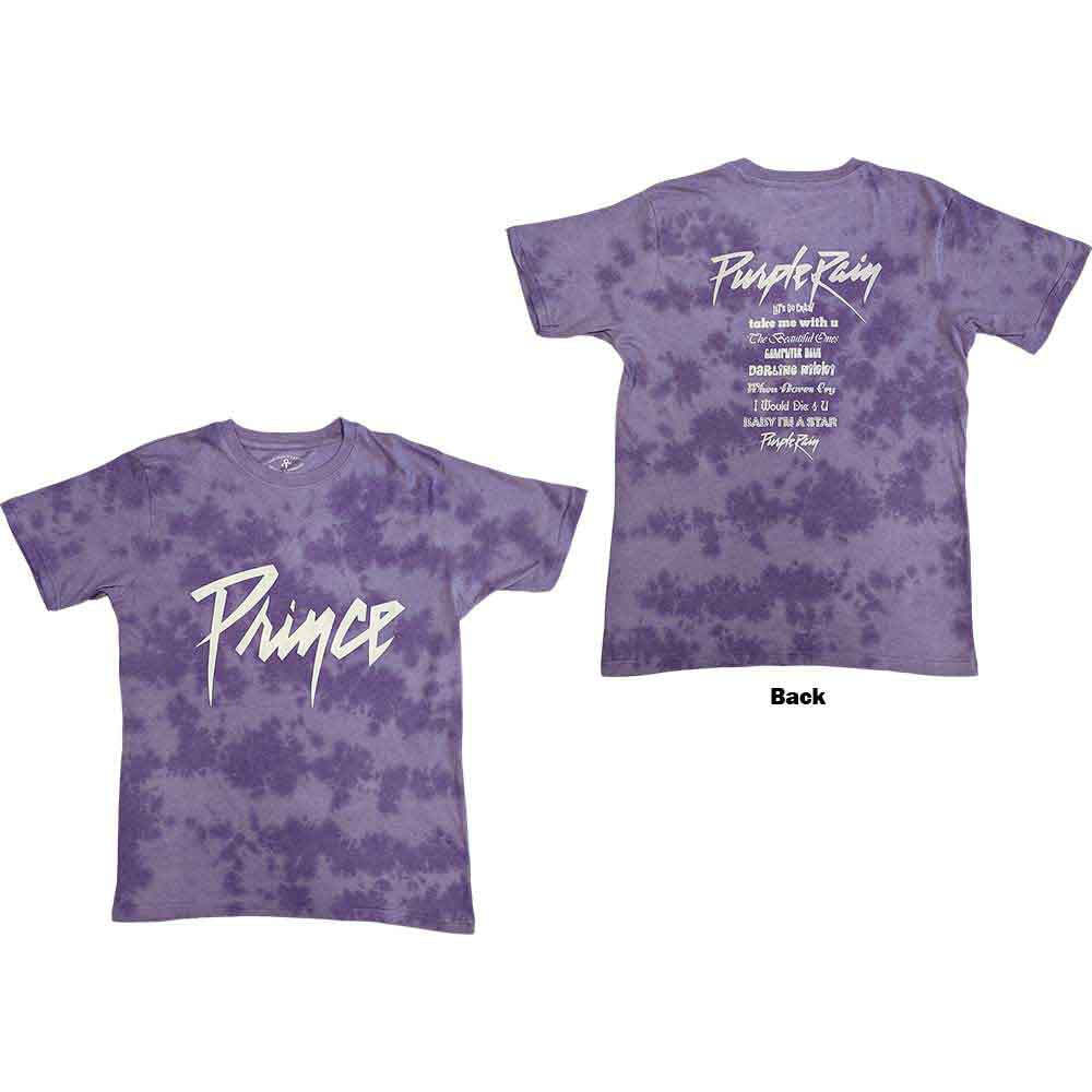 Prince - Purple Rain - Color Tee (T-Shirt) Unisex T-Shirt L
