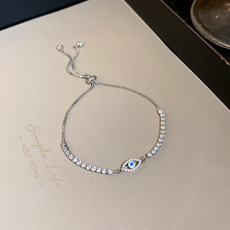 Koreanisches eingelegtes Zirkon-Herz-Armband - High-End Leichter Luxus Modeschmuck