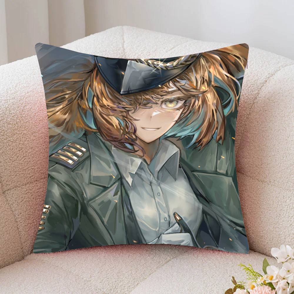 Ismael Animated Game I-limbus Company Pillow Case Fashion Square Pillowcase Bedroom Sofa Room Ins Decoration Leisure
