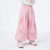 Little Yin Man Girls' Breathable Bow Lantern Pants