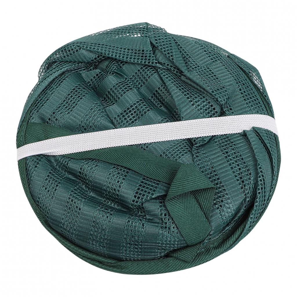 360° Roterende Haak Voedsel Droogrek Hangend Droognet Ademend Nylon Materiaal