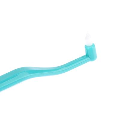 Orthodontic Interdental Brush Double-Beam Soft Teeth Cleaning Toothbrush Oral