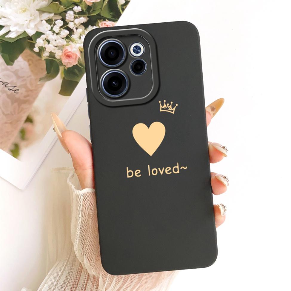 For Oppo CPH2801 Phone Case For Oppo Reno 15F Casing Silicone Luxury Fashion Flowers Kawaii Cute Painted Cover For Oppo Reno15 F