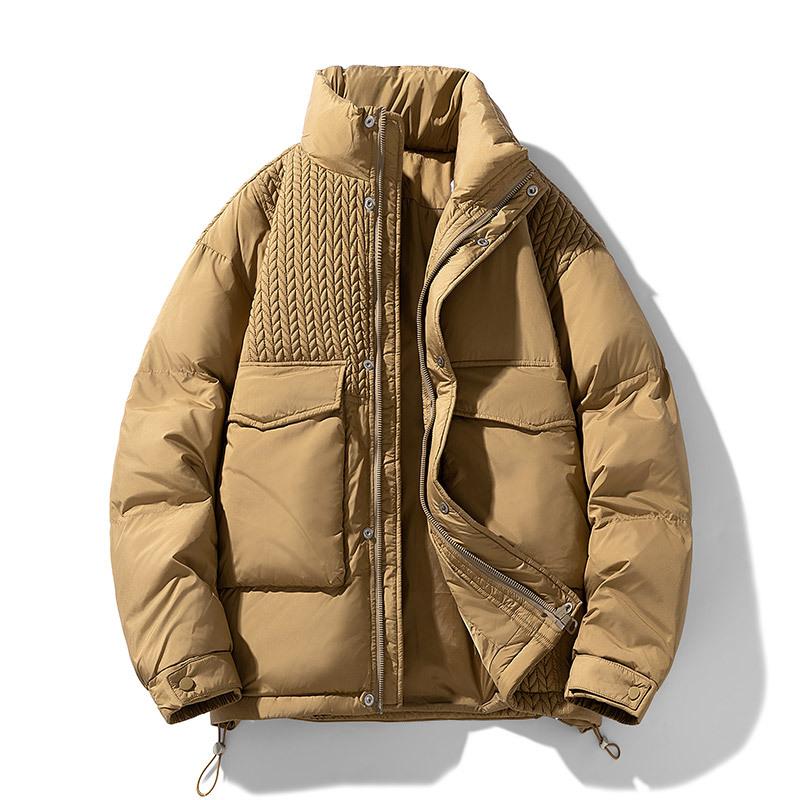 Outdoor Down Jacket Versatile White Duck Down Down Jacket Men's Coat