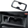 For Nissan Navara NP300 2016-2019 Car Front Water Cup Holder Frame Cover Trim Sticker Carbon Fiber Accessories