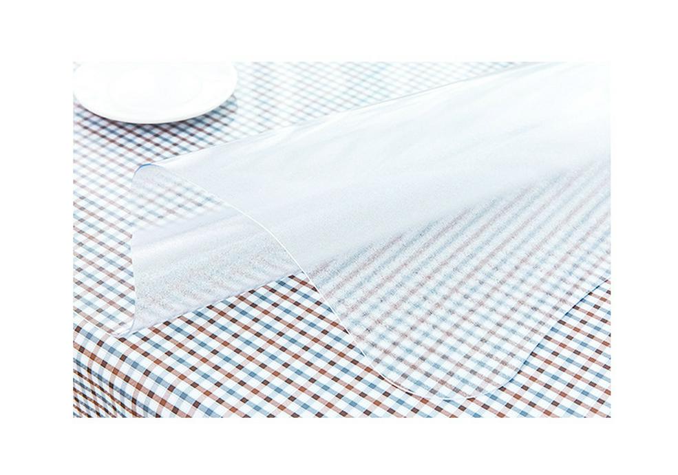 Waterproof Oil-Proof High-Temperature Resistant Transparent PVC Table Protector Mat