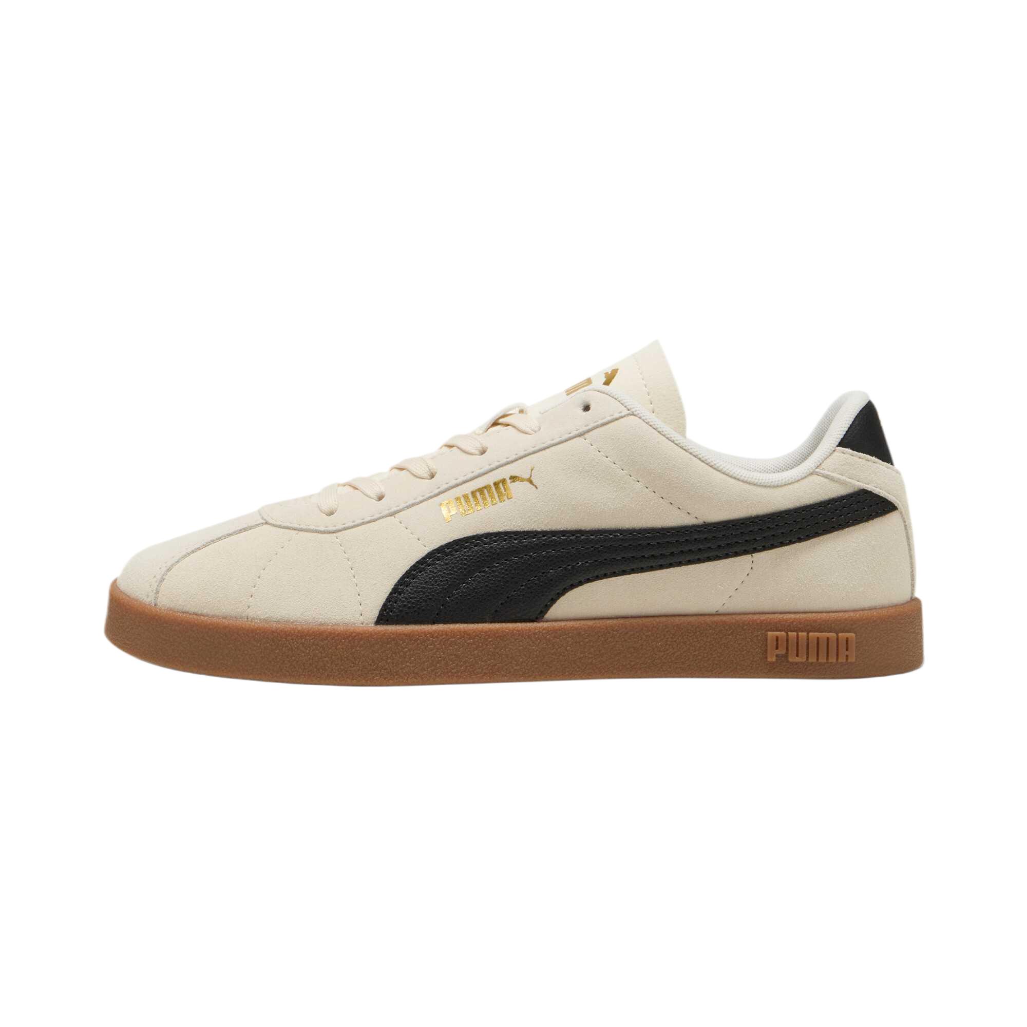 Puma Club II Unisex Beige Black Gum 397444-07 EU 39