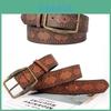 Vintage Retro Pu Leather Waist Belt For Women Summer Fashion Casual Y2k Style