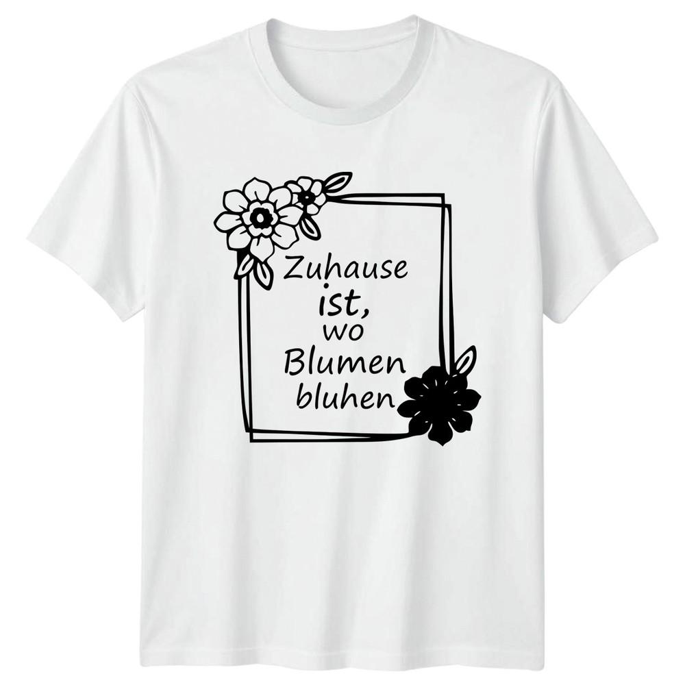 Zuhause Ist Wo BluUnisex Bluhen Unisexs TShirt Gardening Home Mothers Day S