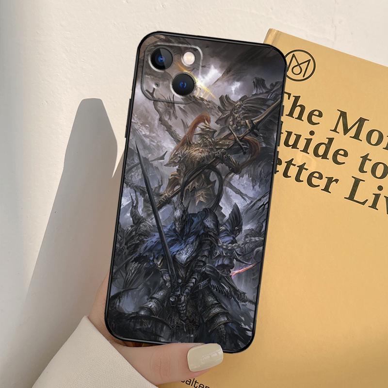 Game Dark Souls Case For iPhone 16 15 14 Pro Max Plus 13 12 Mini 11 Pro Max Back Cover