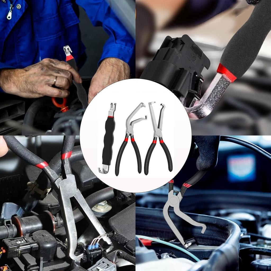 Electrical Disconnect Pliers, Electrical Connector Pliers for Cars, Automotive Electrical Plug Removal Tool, Terminal Removal Tool, Automotive Wire