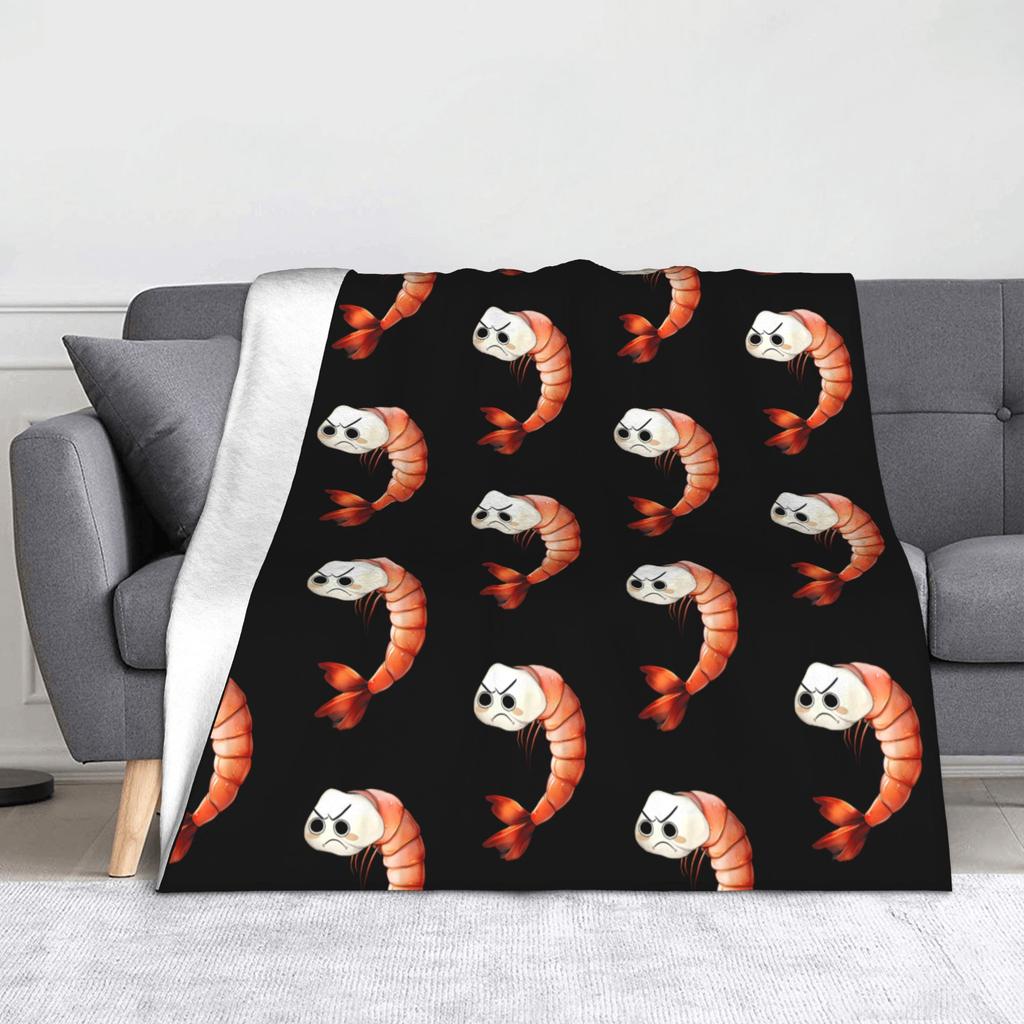 Dandys World Cartoon Fuzzy Blanket Horror Game Awesome Throw Blankets for  Sofa Bedding Lounge 150*125cm Quilt