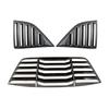 Compatible Rear Window & Side Louvers for 15-23 Dodge Challenger