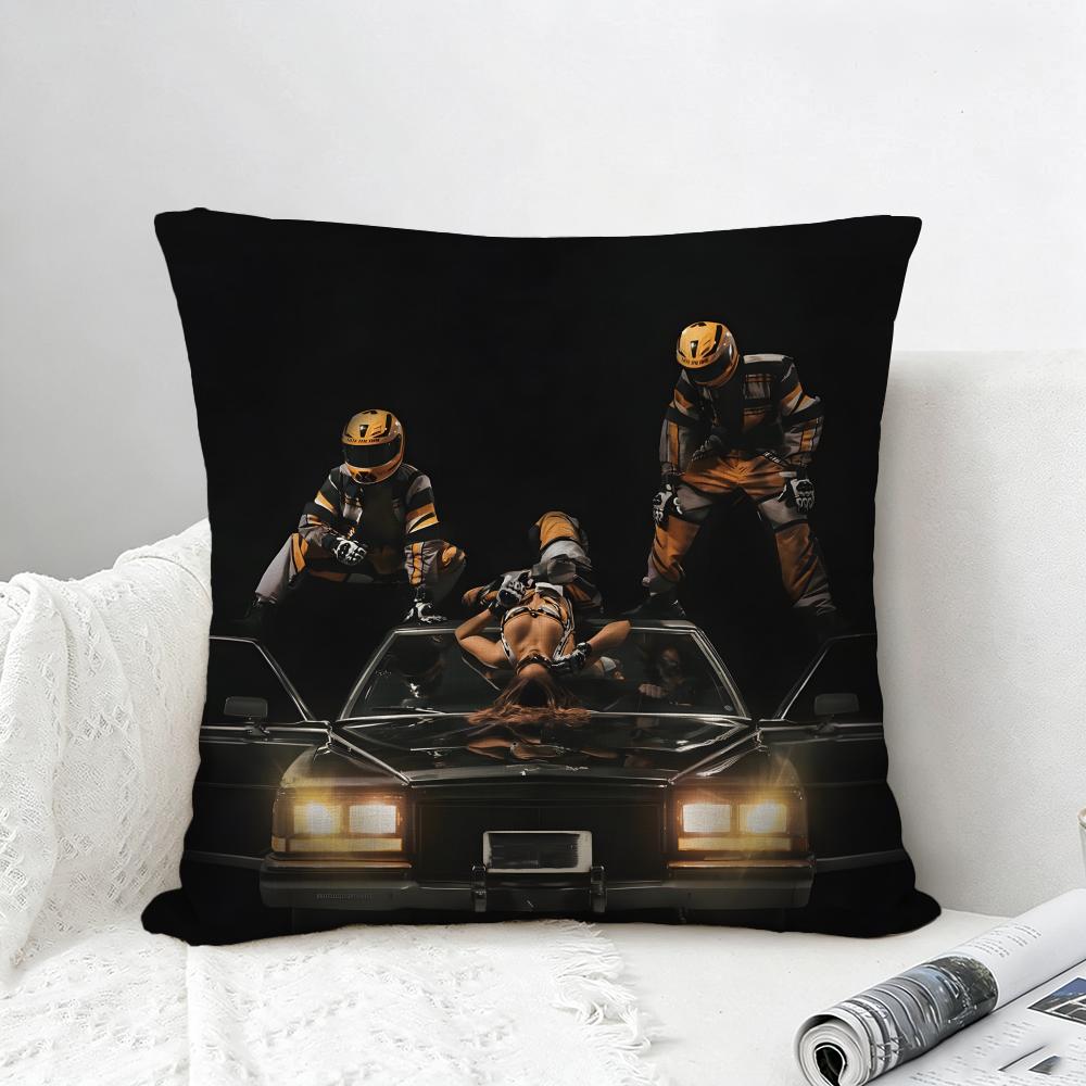 Singer Tate McRae Cushion Cover Natural Linen Pillowcase Set AllinOne Decor for Sofa Bedroom Chair