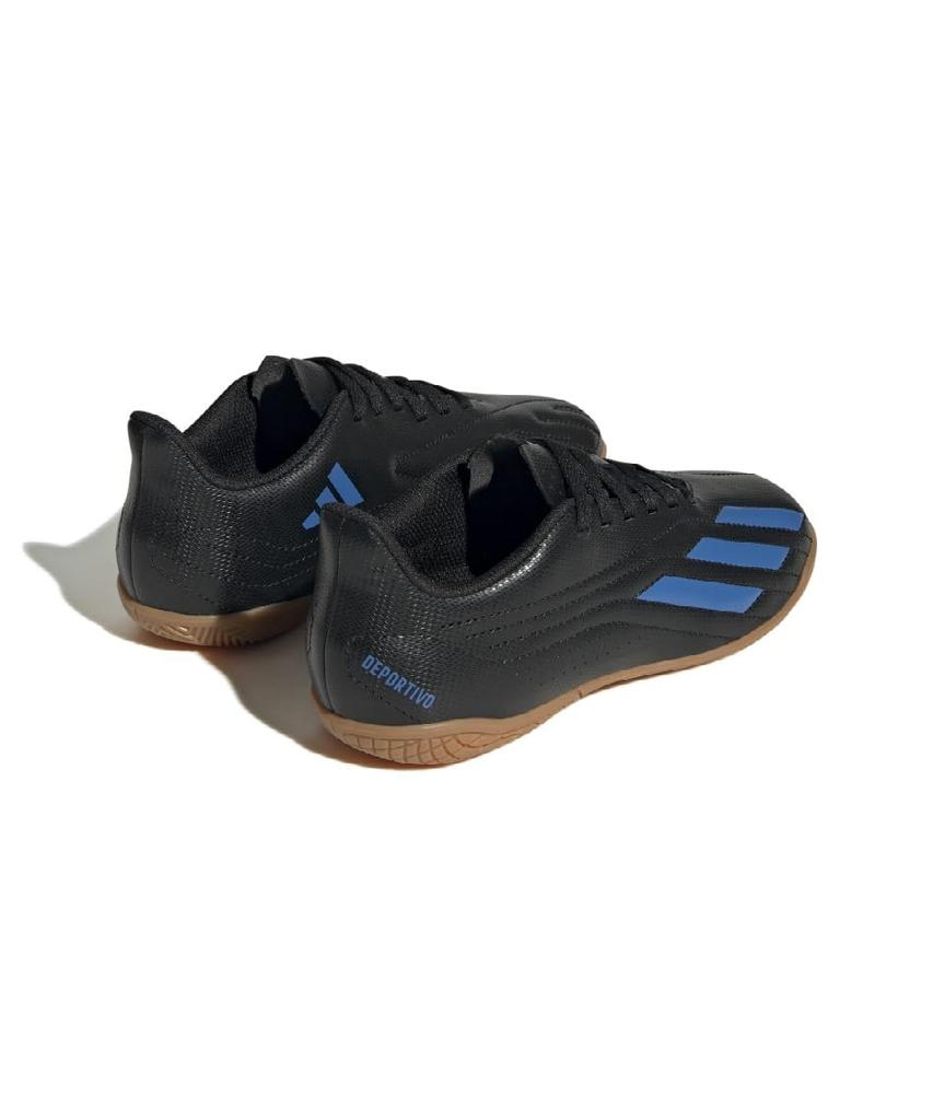 Adidas Hallen-Futsalschuhe für Jungen Deportivo II IN Deportivo II Indoor HP2518 MCY06 cm BK/BL 24.5