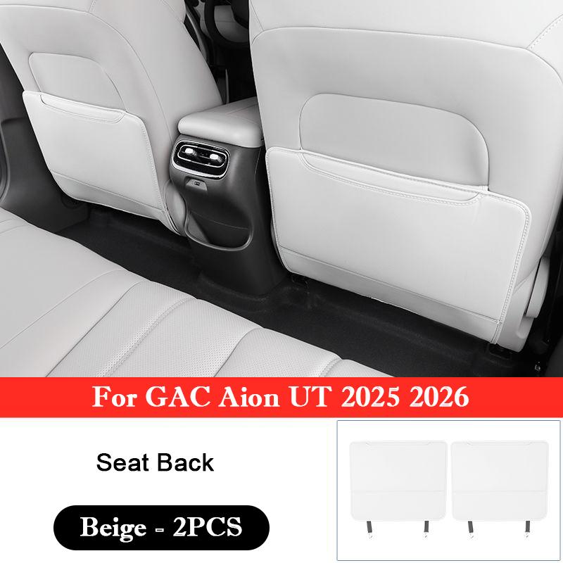 Per GAC Aion UT 2026 2026 Tappetino Anti-calcio Posteriore per Auto Copertura Protettiva Speciale per Schienale del Sedile Tappetino in Pelle Anti-sporco Accessori Interni