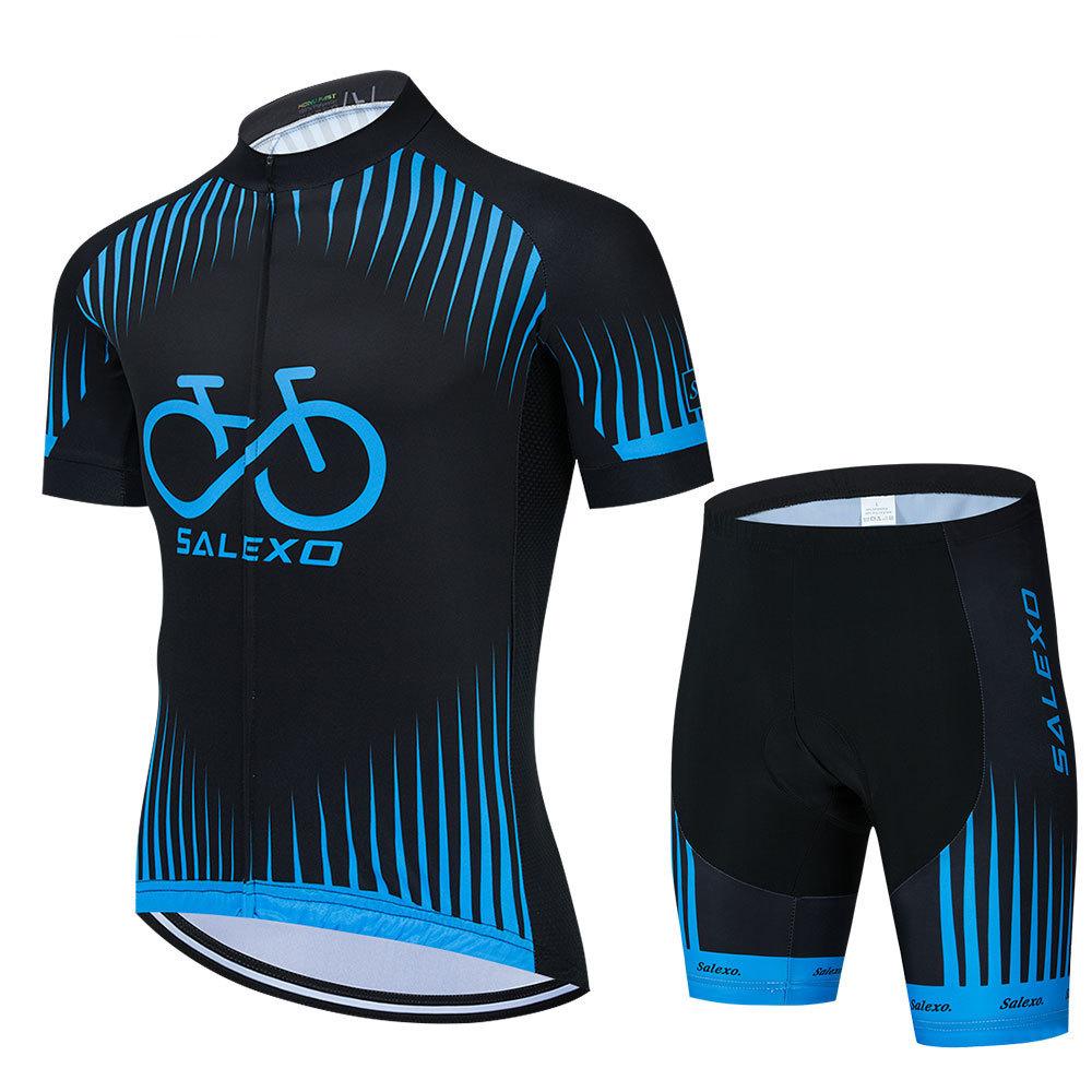 Short-sleeved Cycling Clothing Men's Suit Summer Road Cycling Clothing Quick-drying Breathable 2026 Summer Breathable Cycling Clothing Suit