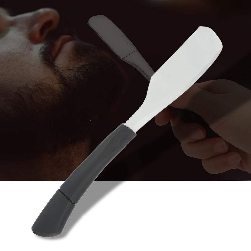 Vintage Male Shaving Blade Holder Straight Edge Shaving Knife Blade Holder for Salon