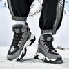 Herrenschuhe Winter Frostschutz Schneestiefel gefütterte verdickte warme Baumwollschuhe Jugend Freizeit Sport High-Top trendige Schuhe Spot