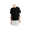 Emporio Armani Solid Color Straight Cut Pullover Round Neck Short Sleeve T-Shirt Men Tops Black 6D1T7P-1JHIZ-0028