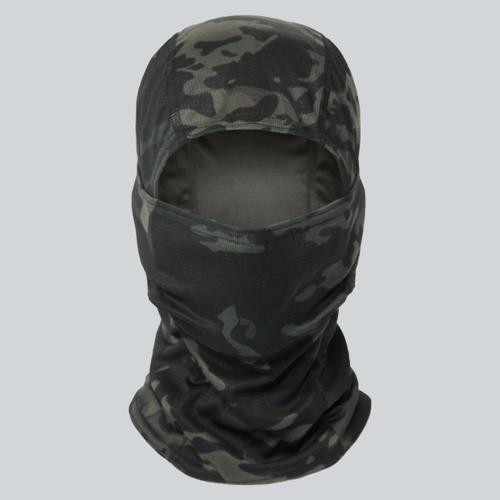 Camouflage Balaclava Hat Cycling Full Face Mask Outdoor Sports Hunting Hiking Ski Mask Motorcycle Helmet Inner Cap