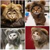 Pet Supplies Cute Funny Interactive Lion Mane Wig Cap Pet Clothes Cosplay Costume Dog Cat Cap