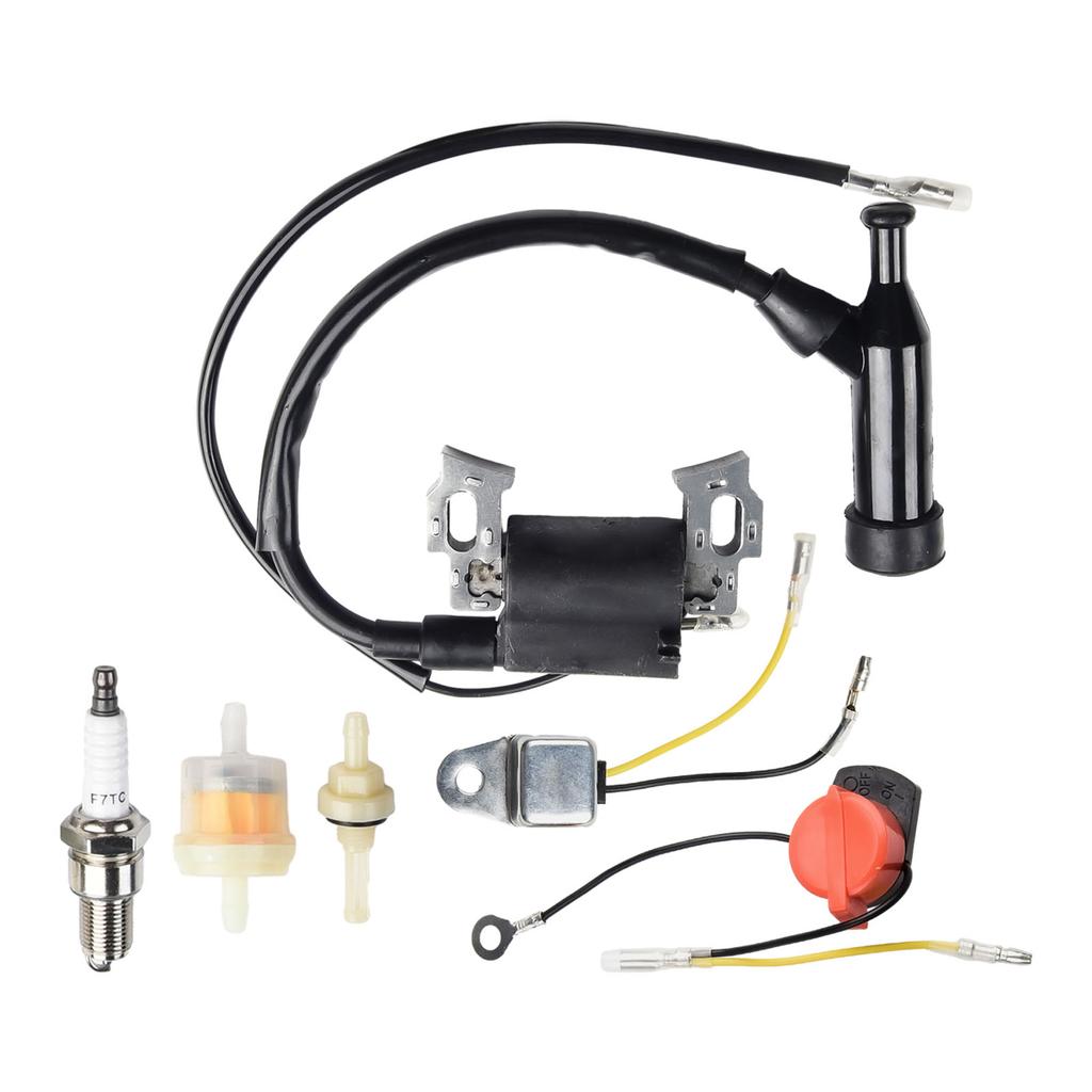 Ignition Coil Magneto For Honda GX200 GX120 GX110 GX140 GX160 5.5HP 6.5HP Lawn Mower Parts Replacement Accessories