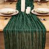 Sheer Voile Table Runner Wedding Birthday Party Decor