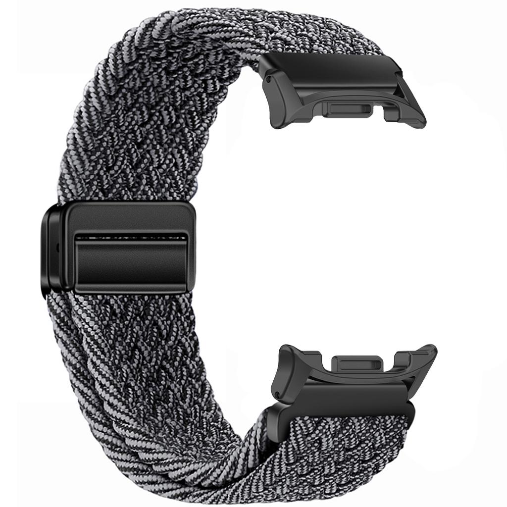 Braided Nylon Band for Samsung Galaxy Watch 8/8 Classic 46mm Magnetic Buckle for Galaxy Ultra 2025/7 47mm Colorful Sport Strap