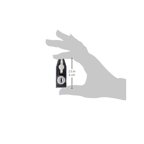 Kijima Helmet Lock (General Purpose) Black M6 Bolt Fixation (Processing Required) 303-1531