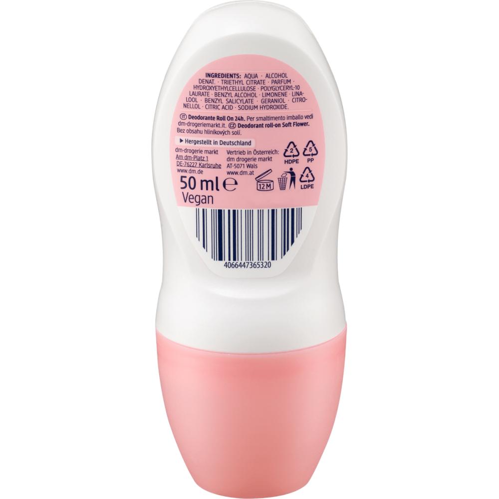 Germany DM Balea Balea Soft Flower Deodorant Roll-on 50ml