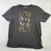 Lucky Brand King of Diamonds Skull Grey SS Graphic Shirt Men's XL Unisex T-Shirt