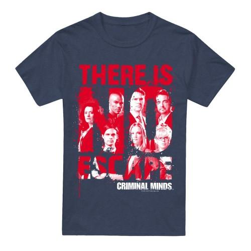 Criminal Minds Unisex Adult No Escape T-Shirt
