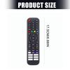 Multifuntional Replacement Remote Plastic Texture Suitable for TVs Responsive Key Simple Design Wide Compatibility