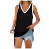Fashion Womens Color Splicing Casual Strappy Sling Sleeveless Tank Top