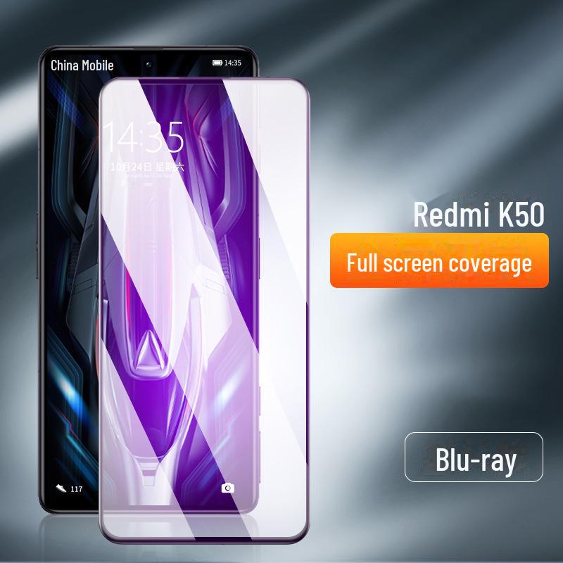 Redmi K50 Supreme Edition Panzerfolie: Anti-Peep Matte Displayschutzfolie für K60 Pro, K40, K70, K30 mit Blaulichtfilter