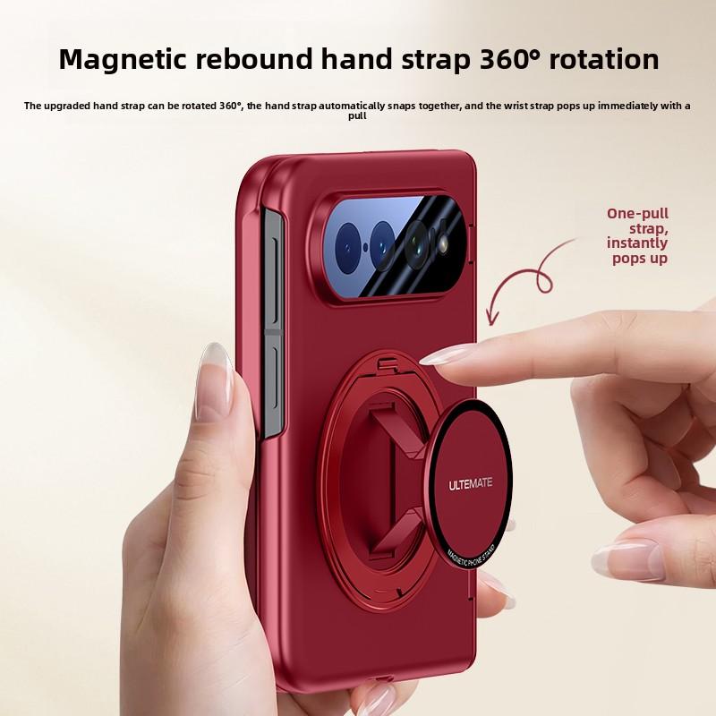 For Xiaomi Mi 18 Fold Case Hard Matte Magsafe With Ring Stand Magnetic Flim Protective Back Cover Case For Xiaomi 18 Fold Shell