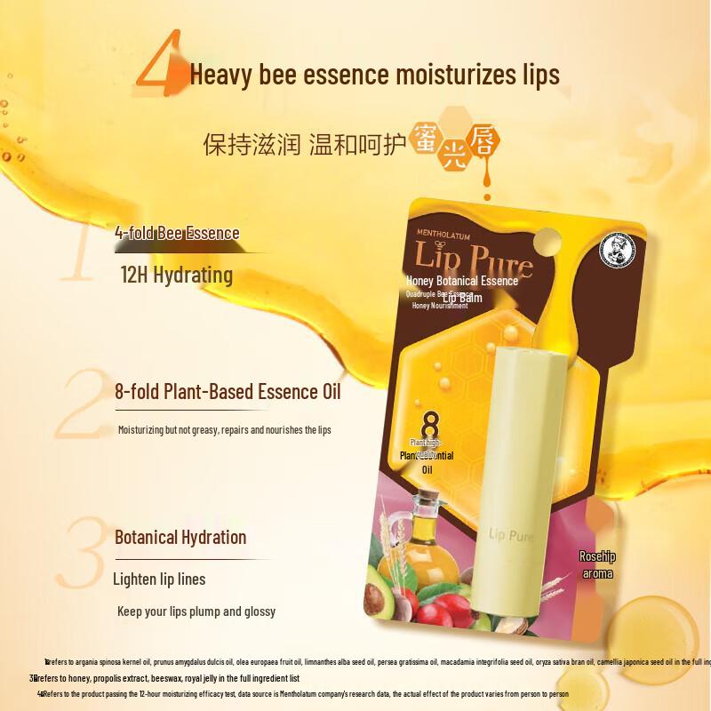 Mentholatum Honey & Botanical Oil Lip Balm