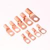 60/100/130Pcs Awg 4 6 8 10 12 Ring Lug Kit With Shrink Tubing 50 Battery Cable Lugs With Shrink Copper Terminal Connectors